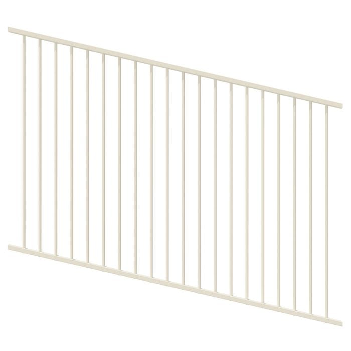 ProtectorAl 350 - 1200 x 1200mm Surfmist Raked Up to 15º Flat Top Pool Fence Panel