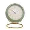 Catzon Retro Alarm Clocks Silent Non-ticking With Light-green