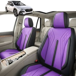Australian Goose Front Seat Covers for Subaru Crosstrek 2023 - Current (GU) - PU Leather, Purple (2pc)