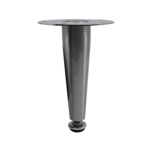 Adoored 150mm Brushed Nickel Tapered Metal Leg Furniture