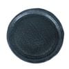 NF Living Cirqua Round Plate 36x3.2 Reactive Glaze Stoneware Dinnerware Charcoal
