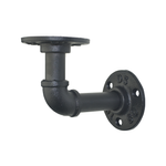 Carinya 50 x 25mm Curved Pipe Shelf Bracket
