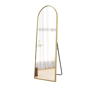 Best World 100cm X 200cm Gold Arched Timeless Mirror