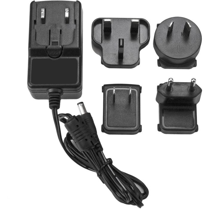 StarTech.com AC Adapter - 1 Each - For Media Converter, Drive Enclosure, Docking Station, Dock, KVM Switch - 12 V DC Output - 2