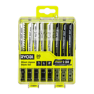 Ryobi 20 Piece Wood And Metal Jigsaw Blade Set