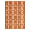 Loopsie-320cm X 230cm-tudor Rust Printed Washable Rug