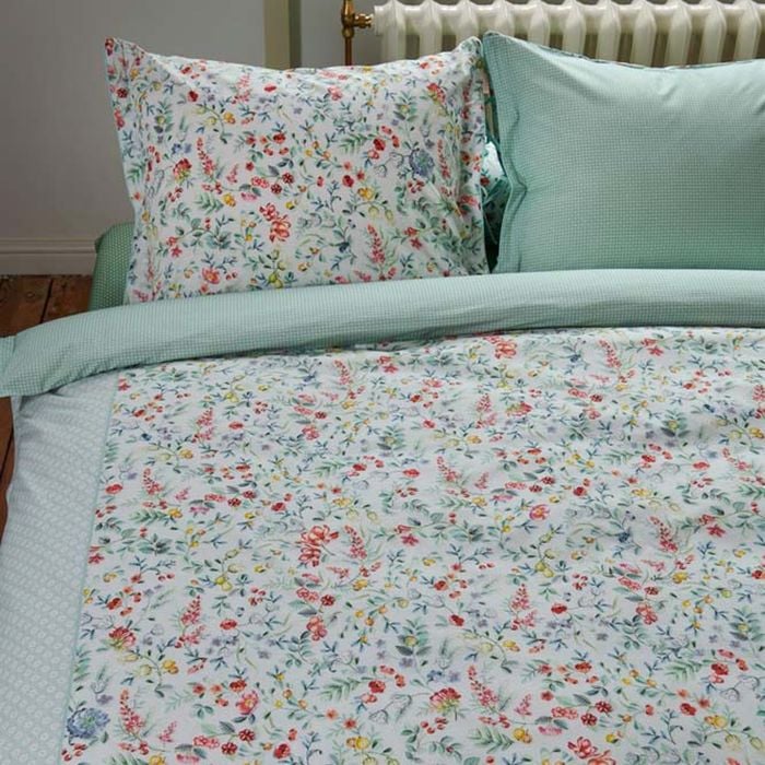 Pip Studio King White Midnight Garden White Cotton Quilt Cover Set