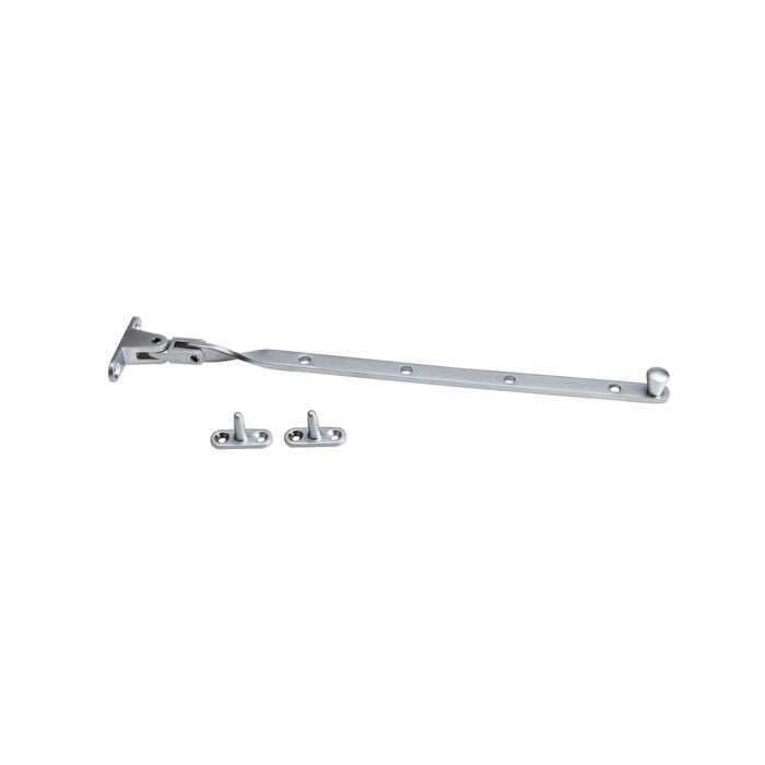 Jaeco Window Fanlight Stay Satin Chrome
