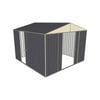 Build-a-Shed 3.0 x 3.0 x 2.3m Triple Sliding Door Shed - Grey