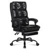 ALFORDSON Office Desk Chair Glossy Black