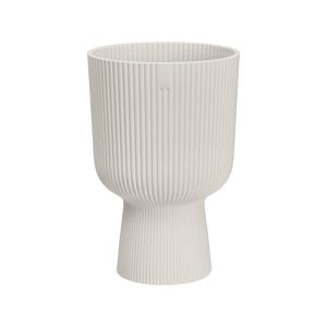 Elho 140mm White Vibes Coupe Indoor Plant Pot
