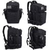 NNEOBA 45L Tactical Backpack with Built-In Cooler Black