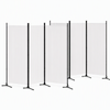 Artiss 3 Panel Room Divider Set of 2 White