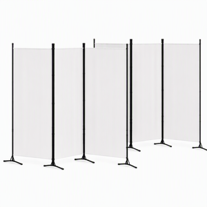 Artiss 3 Panel Room Divider Set of 2 White