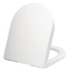 Mondella White Rococo Back To Wall Toilet Seat