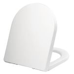 Mondella White Rococo Back To Wall Toilet Seat