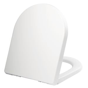 Mondella White Rococo Back To Wall Toilet Seat