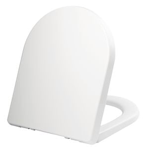 Mondella White Rococo Back To Wall Toilet Seat