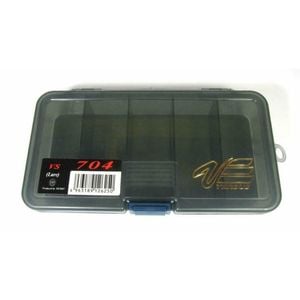 Meiho Versus VS704 Fishing Tackle Storage Box Black