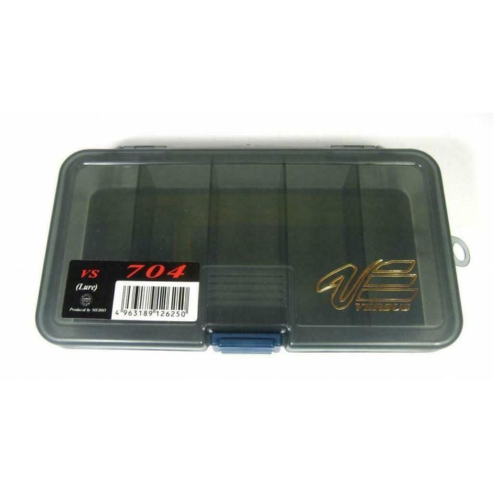 Meiho Versus VS704 Fishing Tackle Storage Box Black