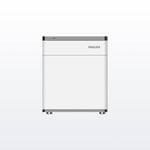 Philips SBX301-5PC 36KG White - Anti-Theft Smart Safe with Wireless Charger 