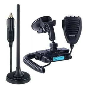 Oricom DTX4300 IP54 Micro Size 5 Watt UHF Plug N Play UHF CB Radio Pack (DTX4300PNP)