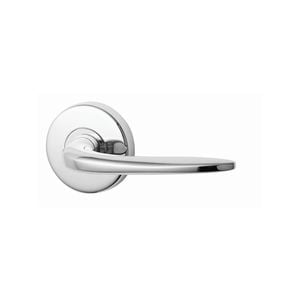 Lockwood 63mm Satin Chrome Pearl Velocity Summit Passage Leverset