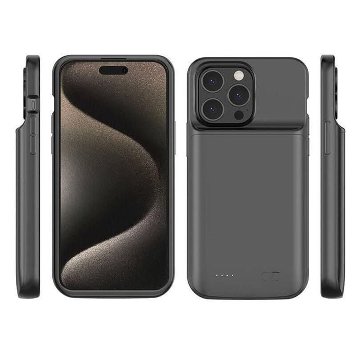 Iphone 15 Power Bank 5000mah Battery Charger Case Charging Cover
