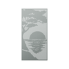 Walpix 2400 x 1200 x 3.0mm Perforated Aluminium Decorative Screen Flat Profile Sunset - Woodland Grey