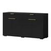 ALFORDSON Buffet Sideboard Cupboard Storage Cabinet High Gloss Kitchen Black