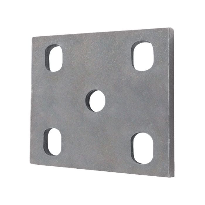 Sunrise Fish Plate Natural 10mm Slotted Suit 60mm Spring - Fp708010n