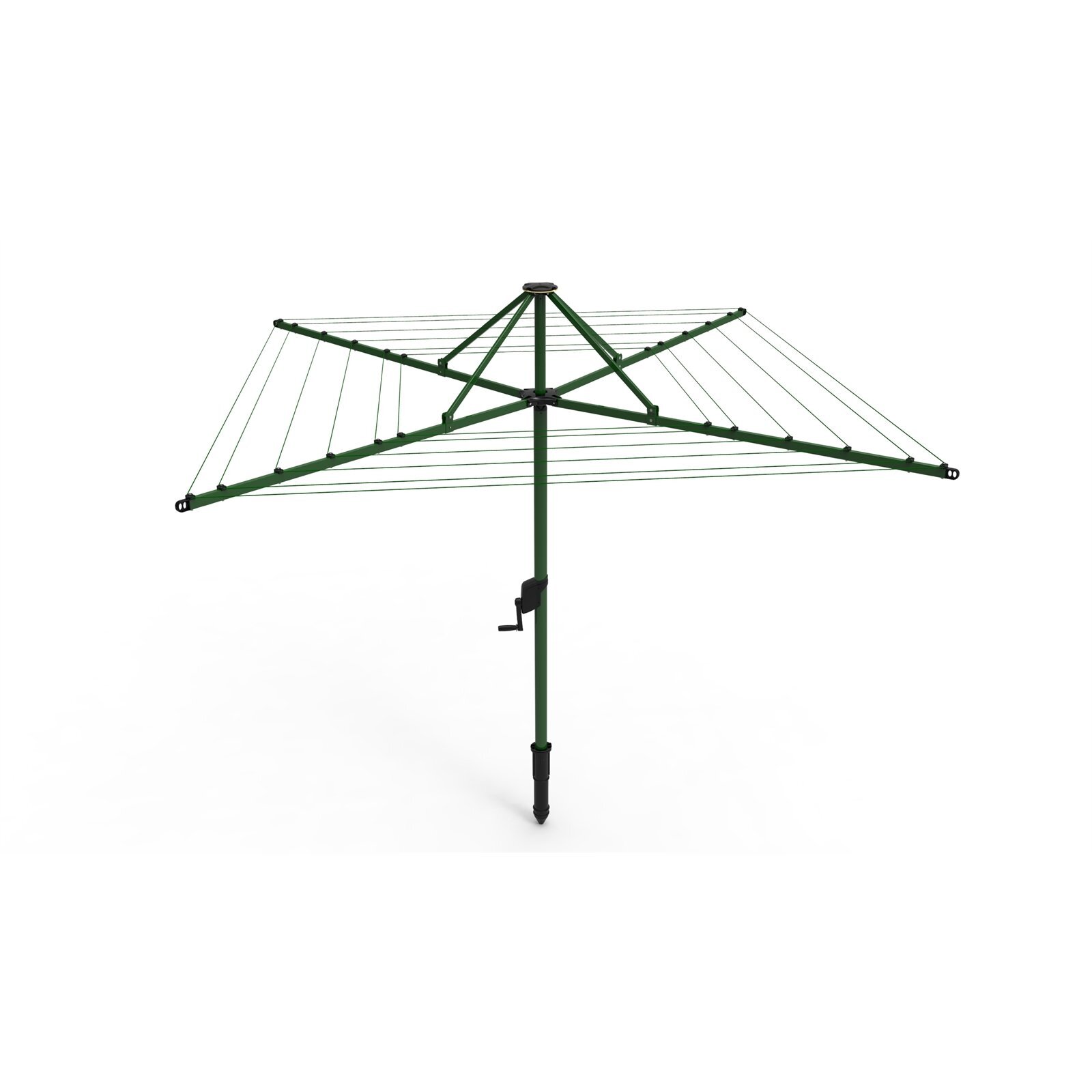Daytek M38 Rotary Clothesline - Grass Green