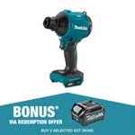 Makita XGT 40V BL Dust Blower AS001GZ - Skin Only