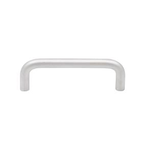 Ikonic 96mm Brushed Nickel D Handle Card of 10