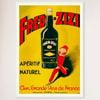 Galrie Fred Zizi Vintage Art Deco Apertif Poster (1932) Timeless Elegance Home Décor, White Frame, A0 84 x 119cm (33 x 47inch)