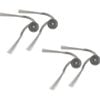 Hygieia 4 Side Brushes For Roborock Saros, Qrevo & Q Series Robot Vacuum Cleaners