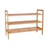 Flexi Storage Living 700 x 500 x 260mm Bamboo Stackable Shoe Rack
