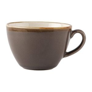Olympia Kiln Coffee Cups Smoke 340ml 6 Pack Stoneware Beverage Drinkware Multipack