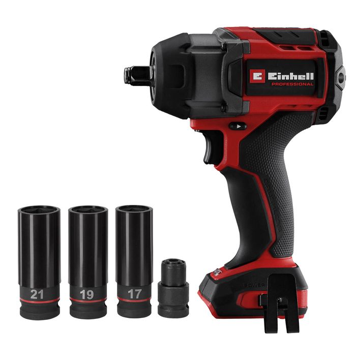 Einhell Pro Brushless 18V 750Nm Sub Compact Impact Wrench Skin TP-CW 18 ...