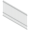 ProtectorAl 1201-2400W x 1500H Monument Spear Top Pool Fence Panel Raked 16-30º