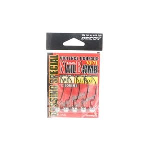 Decoy VJ71 Nail Bomb Weedless Fishing Jighead 1/8oz 1