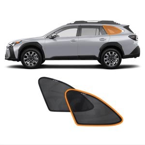 Port Window Sun Shade for Subaru Outback 2020-2025 Car Sun Blind Mesh Third Row Window