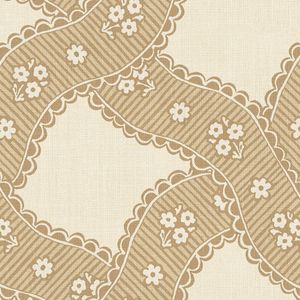 Wallpaper Trader Annie Wallpaper Roll 10.05m X 53cm, Yellow