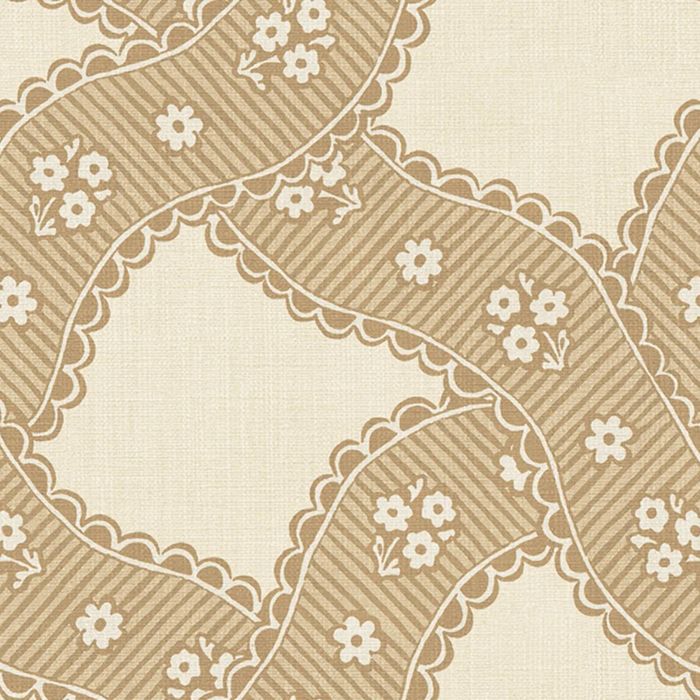 Wallpaper Trader Annie Wallpaper Roll 10.05m X 53cm, Yellow