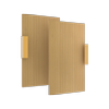 Lugna 512 x 600 x 16mm Sand Double Doors