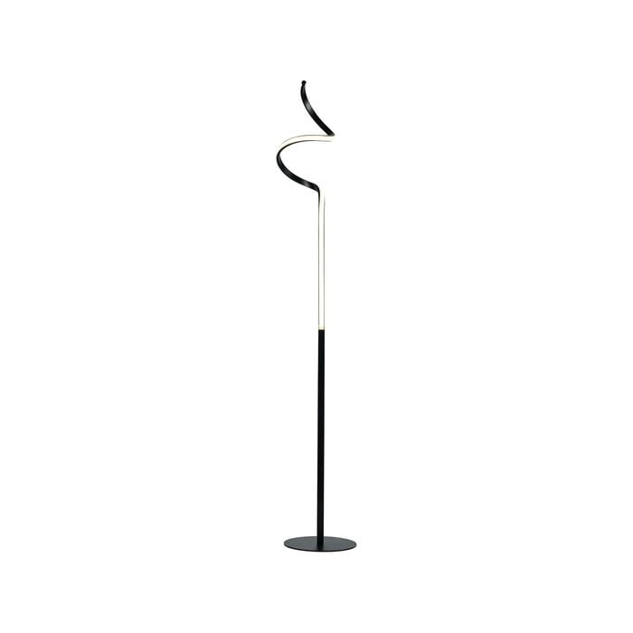 Lexi Lighting Chipper LED Floor Lamp - Black 145 cm