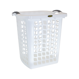 Taurus 60L White Laundry Hamper