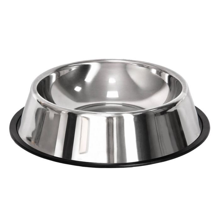 Happy Tails Medium Stainless Steel Pet Bowl