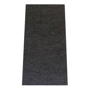 Ideal DIY 2m Econo Ribbed Charcoal Utility Carpet