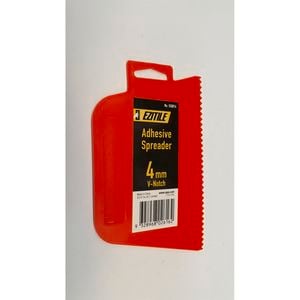 Ezitile Adhesive Tile Spreader  4mm V Notch